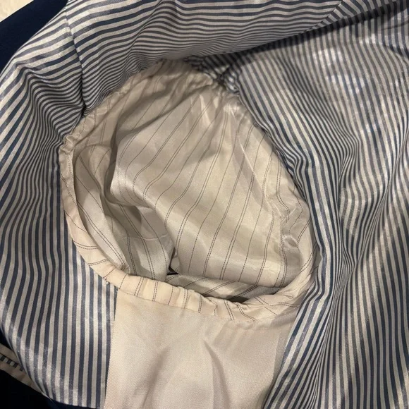 Express Slim Fit Men’s Ocean Blue “Photographer” Suit - Picture 5 of 16